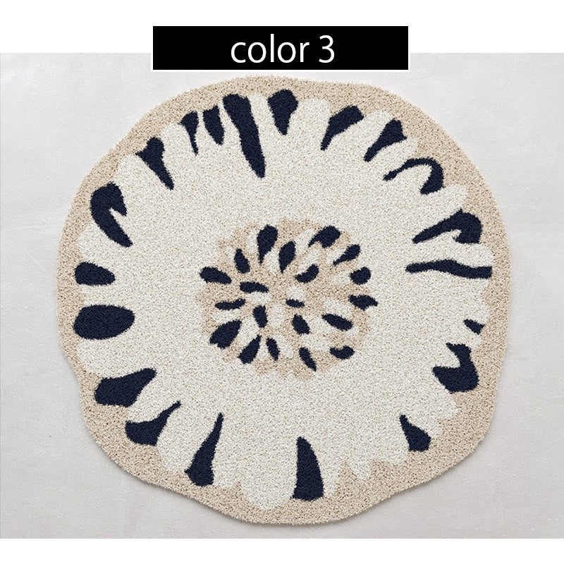 カーペット 洗える おしゃれ 洗濯機 オールシーズン対応 滑り止め ラグ マット ラグマット 100 160 200 3畳 北欧デザイン ラグマット 絨毯 リビング 寝室 子供部屋 床暖房対応 室内用丸型
