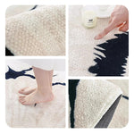 カーペット 洗える おしゃれ 洗濯機 オールシーズン対応 滑り止め ラグ マット ラグマット 100 160 200 3畳 北欧デザイン ラグマット 絨毯 リビング 寝室 子供部屋 床暖房対応 室内用丸型