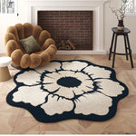 カーペット 洗える おしゃれ 洗濯機 オールシーズン対応 滑り止め ラグ マット ラグマット 100 160 200 3畳 北欧デザイン ラグマット 絨毯 リビング 寝室 子供部屋 床暖房対応 室内用丸型