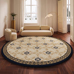 カーペット 洗える おしゃれ 洗濯機 オールシーズン対応 滑り止め ラグ マット ラグマット 100 160 200 3畳 北欧デザイン ラグマット 絨毯 リビング 寝室 子供部屋 床暖房対応 室内用丸型