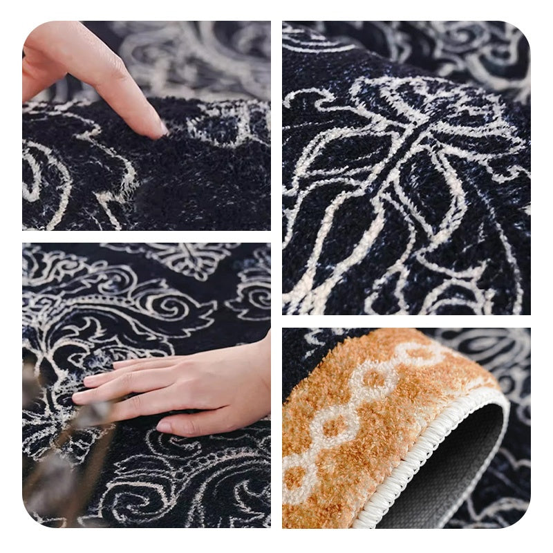 カーペット 洗える おしゃれ 洗濯機 オールシーズン対応 滑り止め ラグ マット ラグマット 120×160 160×230 200×300 3畳 北欧デザイン ラグマット 絨毯 リビング 寝室 子供部屋 床暖房対応 室内用長方形