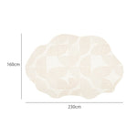 カーペット 洗える おしゃれ 洗濯機 オールシーズン対応 滑り止め ラグ マット ラグマット 120×160 160×230 200×300 3畳 北欧デザイン ラグマット 絨毯 リビング 寝室 子供部屋 床暖房対応 室内用長方形