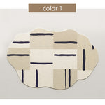 カーペット 洗える おしゃれ 洗濯機 オールシーズン対応 滑り止め ラグ マット ラグマット 120×160 160×230 200×300 3畳 北欧デザイン ラグマット 絨毯 リビング 寝室 子供部屋 床暖房対応 室内用