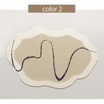 カーペット 洗える おしゃれ 洗濯機 オールシーズン対応 滑り止め ラグ マット ラグマット 120×160 160×230 200×300 3畳 北欧デザイン ラグマット 絨毯 リビング 寝室 子供部屋 床暖房対応 室内用