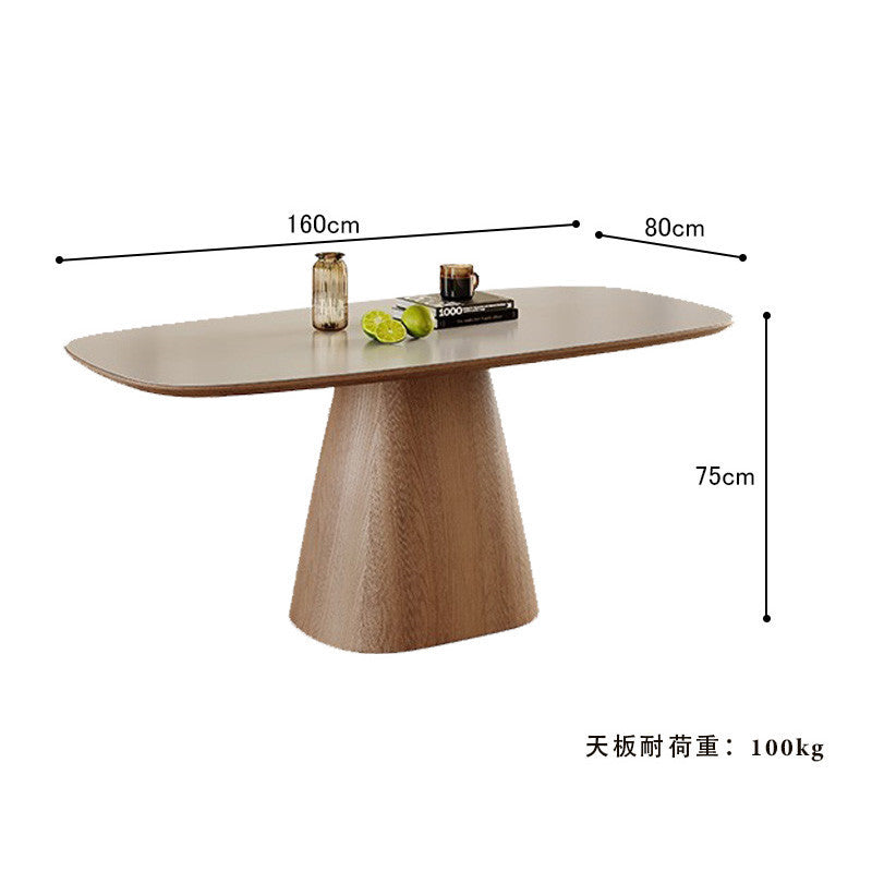 Casaconer | ダイニングテーブル・セラミックテーブル・セラミック天板・脚木製・シンプル・韓国風・幅140・4人掛け・幅160・6人掛け