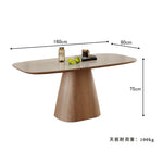 Casaconer | ダイニングテーブル・セラミックテーブル・セラミック天板・脚木製・シンプル・韓国風・幅140・4人掛け・幅160・6人掛け