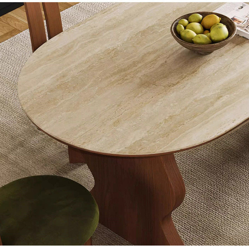 Casaconer | ダイニングテーブル・セラミックテーブル・セラミック天板・脚木製・シンプル・韓国風・幅140・4人掛け・幅160・6人掛け