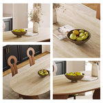 Casaconer | ダイニングテーブル・セラミックテーブル・セラミック天板・脚木製・シンプル・韓国風・幅140・4人掛け・幅160・6人掛け