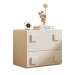 Casaconer | ナイトテーブル・レザー張り・おしゃれ・北欧・スリム・サイドテーブル・収納・ベッド