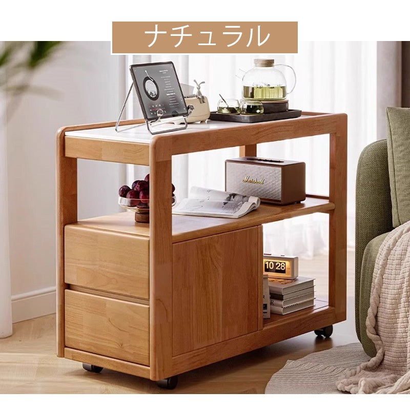 サイドワゴン キャスター付き おしゃれ サイドデスク デスクワゴン 3段 北欧 ヴィンテージ デスク 収納 A4サイズ ワゴン デスク下 キッチンワゴン スリム キッチン収納 ファイルラック サイドラック ワークサポートワゴン