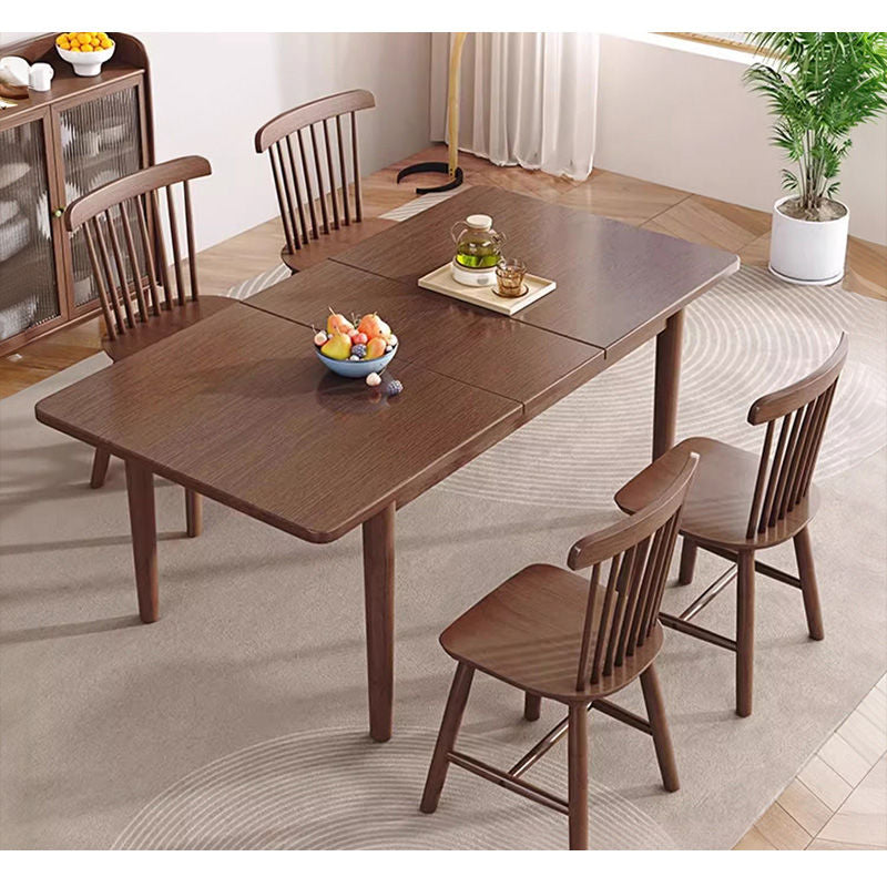 Casaconer | ダイニングテーブル・天然木・折りたたみ・折りたたみ式・モダン・幅90(伸長後120)・4人掛け