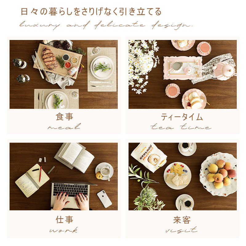 Casaconer | ダイニングテーブル・天然木・折りたたみ・折りたたみ式・モダン・幅90(伸長後120)・4人掛け