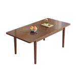 Casaconer | ダイニングテーブル・天然木・折りたたみ・折りたたみ式・モダン・幅90(伸長後120)・4人掛け