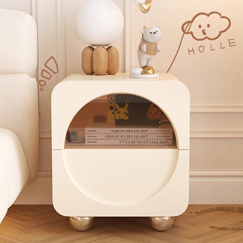 Casaconer | ナイトテーブル・北欧・おしゃれ・姫系・かわいい・韓国・収納・リモコン収納