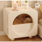 Casaconer | ナイトテーブル・北欧・おしゃれ・姫系・かわいい・韓国・収納・リモコン収納