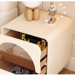 Casaconer | ナイトテーブル・北欧・おしゃれ・姫系・かわいい・韓国・収納・リモコン収納