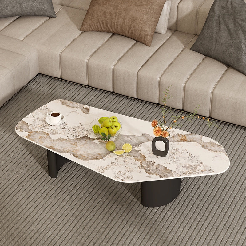 Casaconer | ローテーブル・センターテーブル・勾玉型・リビング・ソファテーブル・セラミック・モダン・1人暮らし