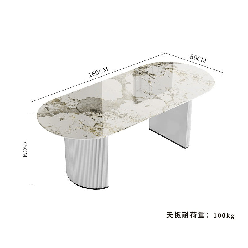 ダイニングテーブル・セラミック・セラミック天板・北欧・韓国・モダン・リビングテーブル・一人暮らし・6人掛け