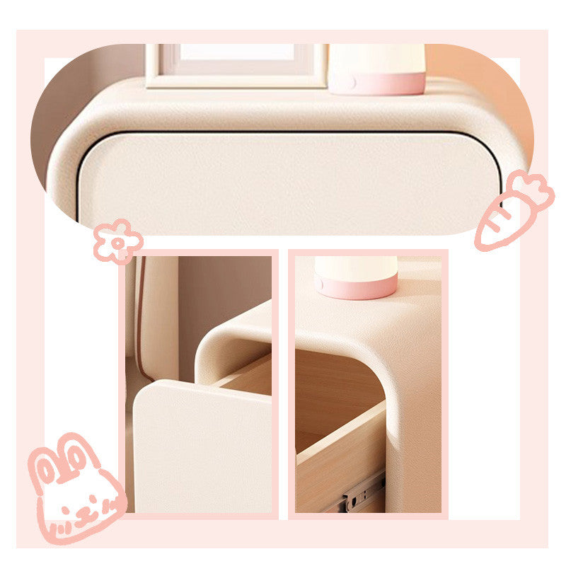 Casaconer | ナイトテーブル・北欧・おしゃれ・姫系・かわいい・韓国・収納・リモコン収納