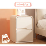 Casaconer | ナイトテーブル・北欧・おしゃれ・姫系・かわいい・韓国・収納・リモコン収納