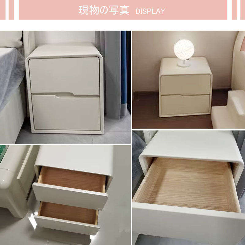 Casaconer | ナイトテーブル・北欧・おしゃれ・姫系・かわいい・韓国・収納・リモコン収納