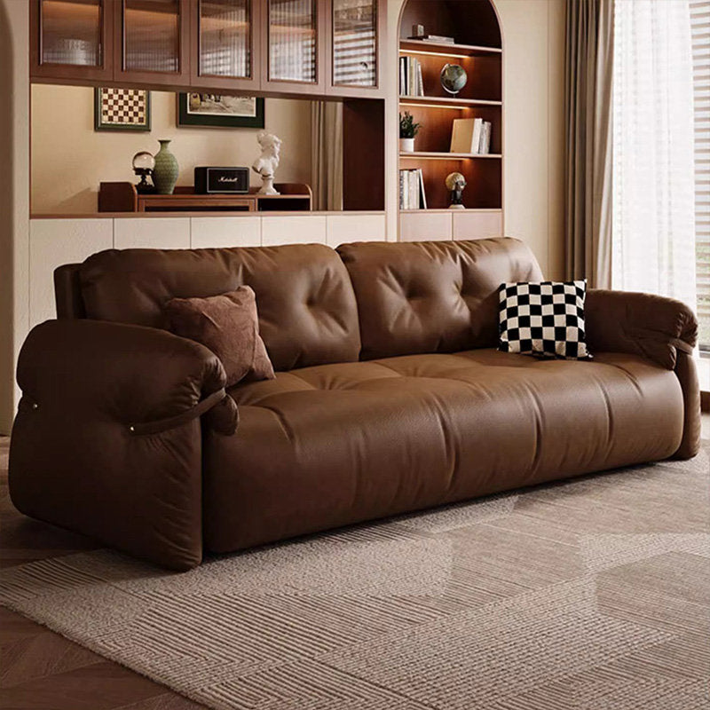 Casaconer | ソファーベッド・レザー・北欧・モダン・おしゃれ・リビングソファー・ダイニングソファー・3人掛け