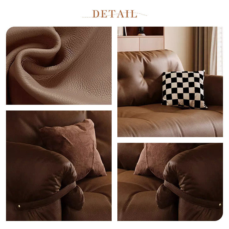 Casaconer | ソファーベッド・レザー・北欧・モダン・おしゃれ・リビングソファー・ダイニングソファー・3人掛け