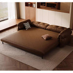 Casaconer | ソファーベッド・レザー・北欧・モダン・おしゃれ・リビングソファー・ダイニングソファー・3人掛け