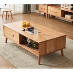 Casaconer | テーブル・木製・北欧・モダン・おしゃれ・かわいい・収納テーブル・リビングテーブル・幅100