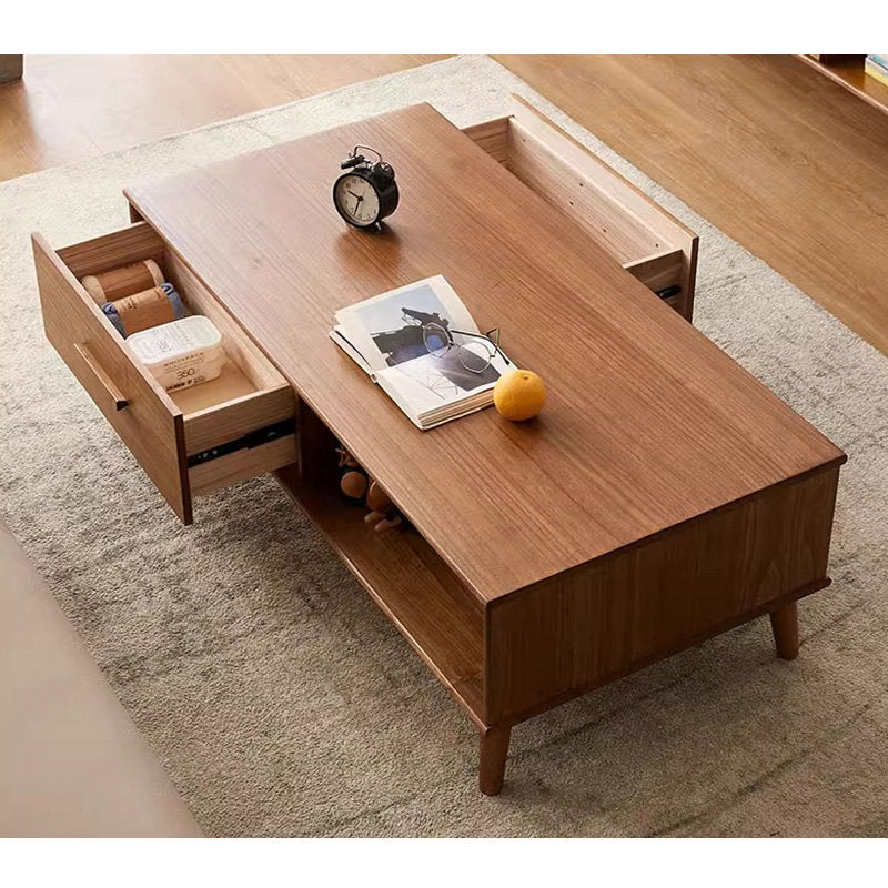 Casaconer | テーブル・木製・北欧・モダン・おしゃれ・かわいい・収納テーブル・リビングテーブル・幅100