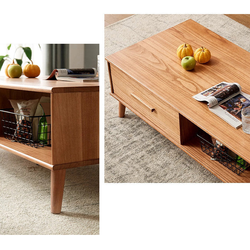 Casaconer | テーブル・木製・北欧・モダン・おしゃれ・かわいい・収納テーブル・リビングテーブル・幅100