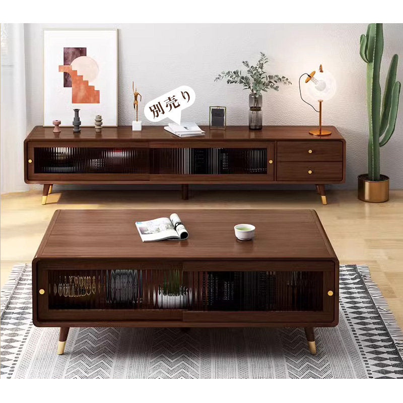 Casaconer | テーブル・木製・北欧・モダン・おしゃれ・かわいい・収納テーブル・リビングテーブル・幅100