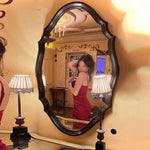 鏡 壁掛け ウォールミラー 北欧 ミラー 洗面台 おしゃれ 全身 姿見 壁掛け鏡 全身鏡 壁掛けミラー 丸 丸型 玄関 トイレアンティーク 大型 大きい 飛散防止 洗面所 洗面鏡 賃貸 軽量 韓国