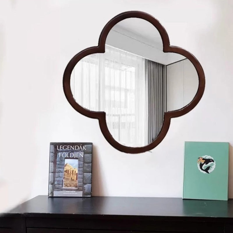 ミラー 壁掛け 丸 ウォールミラー おしゃれ 円形 壁掛けミラー 壁掛鏡 ミラー 壁掛け鏡 幅50/80cm 飛散防止 取付簡単 かがみ メイク鏡 シンプル アンティーク アパート ホテル 玄関 洗面所 寝室