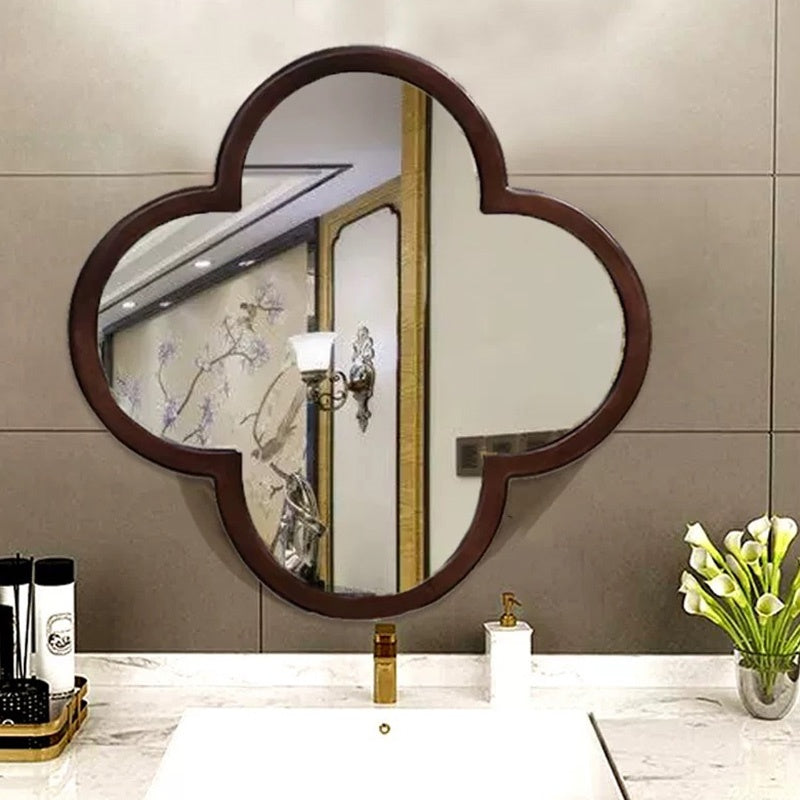 ミラー 壁掛け 丸 ウォールミラー おしゃれ 円形 壁掛けミラー 壁掛鏡 ミラー 壁掛け鏡 幅50/80cm 飛散防止 取付簡単 かがみ メイク鏡 シンプル アンティーク アパート ホテル 玄関 洗面所 寝室