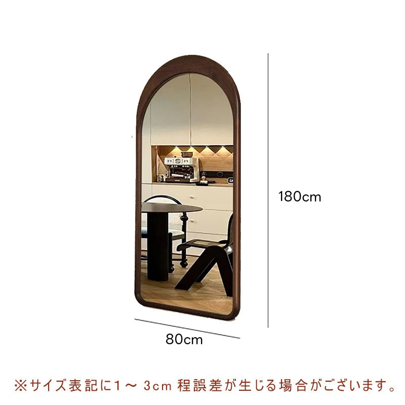 鏡 おしゃれ オーバル 鏡 ミラー 北欧 玄関鏡 リビング鏡玄関姿見 鏡 ミラー立て掛け&壁掛け