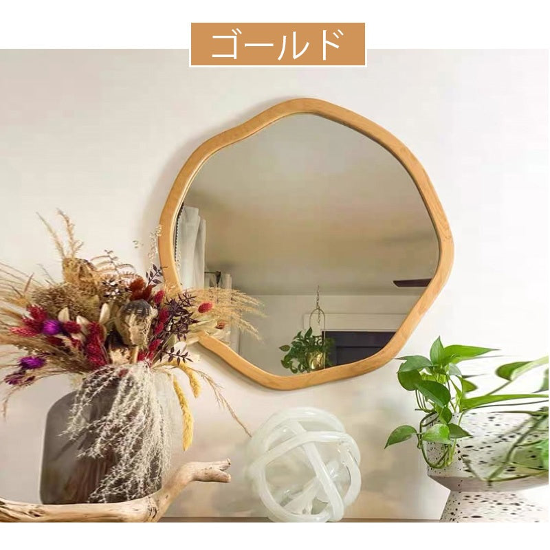 鏡 壁掛けおしゃれ オーバル 鏡 ミラー ウォールミラー 壁掛け鏡北欧 玄関鏡 リビング鏡玄関 洗面所 洗面台 洗面 姿見 鏡 ミラー 壁 掛け