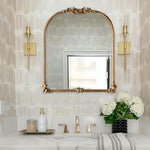 鏡 壁掛けおしゃれ オーバル 鏡 ミラー ウォールミラー 壁掛け鏡北欧 玄関鏡 リビング鏡玄関 洗面所 洗面台 洗面 姿見 鏡 ミラー 壁 掛け