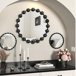 鏡 壁掛けおしゃれ オーバル 鏡 ミラー ウォールミラー 壁掛け鏡北欧 玄関鏡 リビング鏡玄関 洗面所 洗面台 洗面 姿見 鏡 ミラー 壁 掛け
