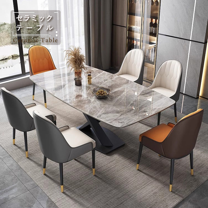 Casaconer | ダイニングテーブル・セラミックテーブル・セラミック天板・セラミック・おしゃれ・モダン・リビング・幅120・幅140・幅160・6人掛け