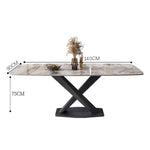 Casaconer | ダイニングテーブル・セラミックテーブル・セラミック天板・セラミック・おしゃれ・モダン・リビング・幅120・幅140・幅160・6人掛け