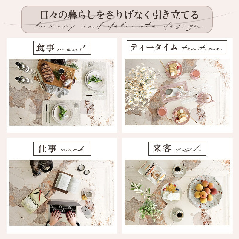 Casaconer | 回転伸長式ダイニングテーブル・セラミック・幅118/幅148・高さ75・4人/6人掛け・5年保証