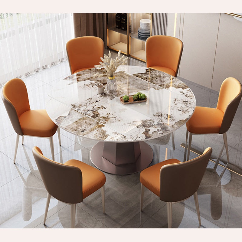 Casaconer | 回転伸長式ダイニングテーブル・セラミック・幅118/幅148・高さ75・4人/6人掛け・5年保証