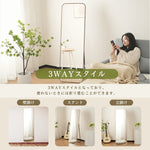 Casaconer | 全身鏡・ミラー・大型・韓国・鏡・全身・軽量・スタンド・玄関・飛散防止・リビング・姿見・スタンドミラー・全身ミラー・かがみ・幅50・高さ160・アンティークミラー・賃貸・一人暮らし・新生活・DIY・自撮り・7日内出荷