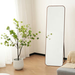 Casaconer | 全身鏡・ミラー・大型・韓国・鏡・全身・軽量・スタンド・玄関・飛散防止・リビング・姿見・スタンドミラー・全身ミラー・かがみ・幅50・高さ160・アンティークミラー・賃貸・一人暮らし・新生活・DIY・自撮り・7日内出荷