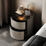 サイドテーブル ベッド ナイトテーブル ベッドサイドテーブル 北欧 キャスター付き 収納 ナイトテーブル コンパクト収納 セラミック 合皮 引き出し ソファ ベッド ソファー 一人暮らし ベッドサイドテーブル