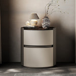 サイドテーブル ベッド ナイトテーブル ベッドサイドテーブル 北欧 キャスター付き 収納 ナイトテーブル コンパクト収納 セラミック 合皮 引き出し ソファ ベッド ソファー 一人暮らし ベッドサイドテーブル