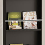 回転式 全身鏡 ミラーラック キャスター付き スリム 収納一体型 ハンガーラック 展示棚 置物ラック 可動式 フロアミラー 玄関 リビング 寝室 省スペース ブラック ホワイト レトロ モダン