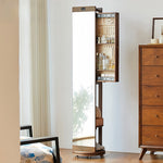 全身鏡 収納 姿見 ハンガーラック ミラー 姿見 ハンガー 帽子 収納家具 コートハンガー ハンガー スタンドミラー 姿見 鏡 玄関 おしゃれ 玄関 飛散防止 木製ハンガー リビング