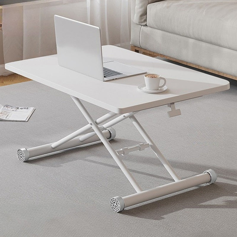 Casaconer | 昇降式テーブル・幅90/120cm・ローテーブル・センターテーブル・リフティングテーブル・高さ調節・リフティング機能・リビングテーブル・ダイニングテーブル・折りたたみ脚・一人暮らし・モダン・おしゃれ・北欧風・ホワイト/ウォールナットカラー